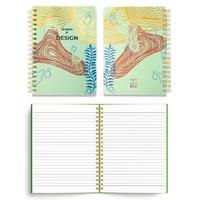 Denden Dd-001 Redactar Karton Kapaklı Defter 17X24 224 Sayfa Yeşil