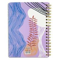 Denden Dd-001 Redactar Karton Kapaklı Defter 17X24 224 Sayfa Mor