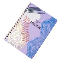 Denden Dd-001 Redactar Karton Kapaklı Defter 17X24 224 Sayfa Mor