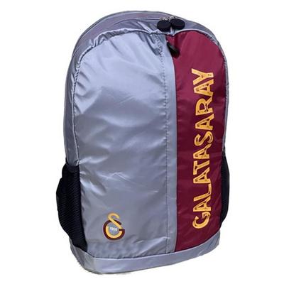 Galatasaray 23528 Sırt Çantası Kaligrafik Baskılı Gri