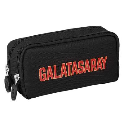 Galatasaray 24525 Kalem Çantası Kırmızı Yazı Baskı