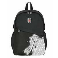 Beşiktaş 25336 Sırt Çantası Gümüş Logo Detaylı