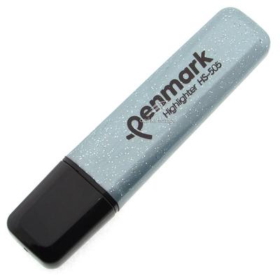 Penmark Fosforlu İşaretleme Kalemi Simli Metalik Mavi