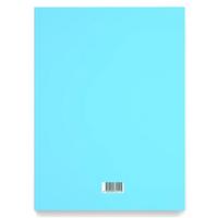 Kalipso Klp-008 Sert Kapak Defter 14X20 192 Sayfa Çizgili Pastel Mavi