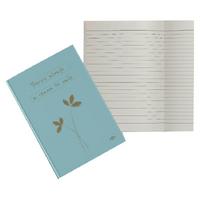 Kalipso Klp-008 Sert Kapak Defter 14X20 192 Sayfa Çizgili Pastel Mavi