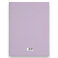 Kalipso Klp-008 Sert Kapak Defter 14X20 192 Sayfa Çizgili Pastel Leylak