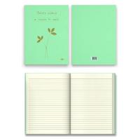 Kalipso Klp-008 Sert Kapak Defter 14X20 192 Sayfa Çizgili Pastel Su Yeşili