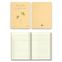 Kalipso Klp-008 Sert Kapak Defter 14X20 192 Sayfa Çizgili Pastel Yavruağzı