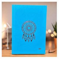 Kalipso Klp-015 Not Defteri 14X20 128 Sayfa Çizgili Dreamcatcher Mavi