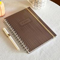 Victoria's Journals Sert Kapaklı Spiralli Defter 17X24 90Gr Çizgili Gri