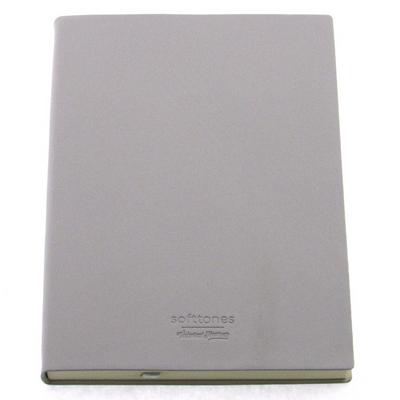 Victoria's Journals 1009 Esnek Defter A5 15X21 Çizgili Pastel Gri