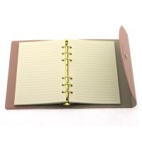 Victoria's Journals 1037 Mekanizmalı Ve Cepli Esnek Defter 14X20 Çizgili Pastel Pembe