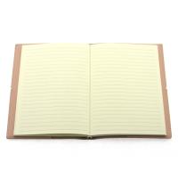 Victoria's Journals 1042 Esnek Defter Lastikli 13X18 Çizgili Pastel Gül Kurusu