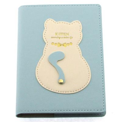 Victoria's Journals 1047 Esnek Defter 11X16 Çizgili Pastel Açık Mavi