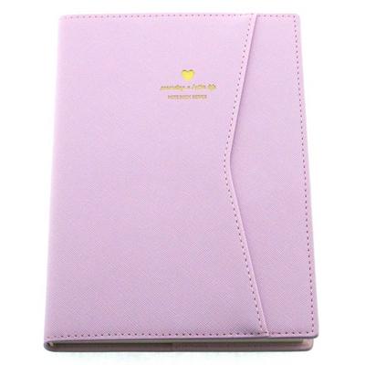 Victoria's Journals 1049 Cepli Esnek Defter A5 15X21 Çizgili Pastel Lila