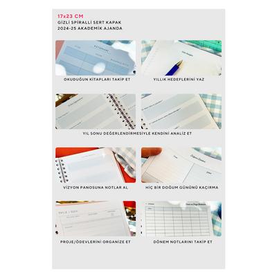 Victoria's Journals 124-1266 Akademik Ajanda 2024-2025