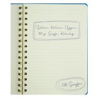 Victoria's Journals 124-1611 Vegan Deri Esnek Kapak Defter A5 Siyah