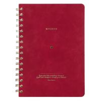 Victoria's Journals 124-1612 Vegan Deri Esnek Kapak Defter A5 Kırmızı