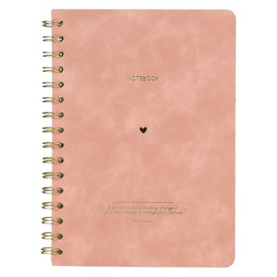 Victoria's Journals 124-1616 Vegan Deri Esnek Kapak Defter A5 Pudra Pembe