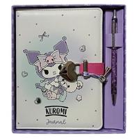 Kuromi 525-1965 Hush Hush Kutulu Kilitli Defter Kalem Set