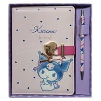 Kuromi 525-1966 Hush Hush Kutulu Kilitli Defter Kalem Set