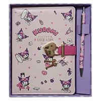 Kuromi 525-1968 Hush Hush Kutulu Kilitli Defter Kalem Set