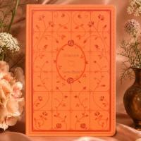 Victoria's Journals Fleur Defter 126-2646 15X21 Noktalı Turuncu
