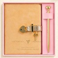 Victoria's Journals Hush Hush Kilitli Defter Kutulu Kalemli Set Vizon