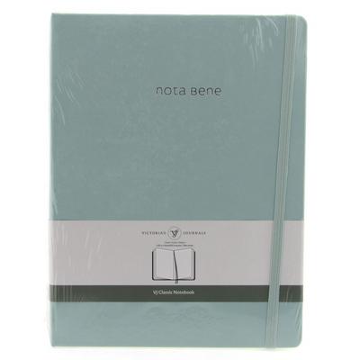 Victoria's Journals Premium Nota Bene 19X25 Defter Çizgili Turkuaz