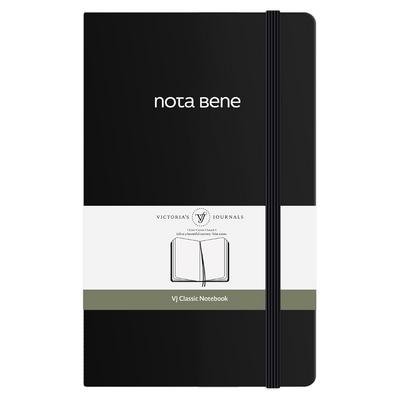 Victoria's Journals Premium Nota Bene 13X21 Defter Çizgili Siyah