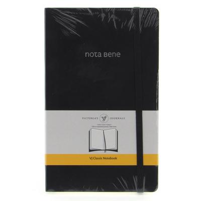Victoria's Journals Premium Nota Bene 13X21 400 Yp Defter Çizgili Siyah