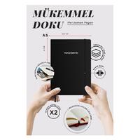 Victoria's Journals Premium Nota Bene 15X21 Defter Çizgili Siyah