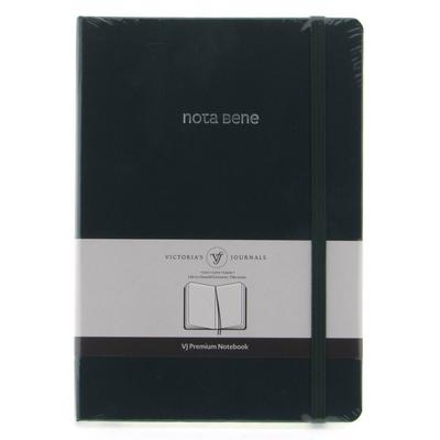 Victoria's Journals Premium Nota Bene 15X21 Defter Çizgili Koyu Yeşil