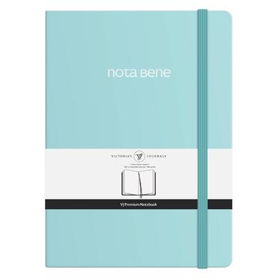Victoria's Journals Premium Nota Bene 15X21 Defter Çizgili Turkuaz