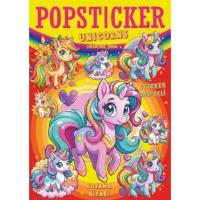 Lama Toys Stickerlı Boyama Kitabı Unicorns