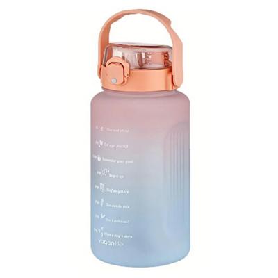 Vagon Life Vgn2214 Pipetli 2000Ml Plastik Matara Orange