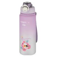 Vagon Life Vgn2352 Matara 800Ml Soft Touch Sevimli Hayvanlar Mor