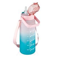 Vagon Life Vgn2213-T Pipetli Matara 1500Ml Pink-Vine Cyan