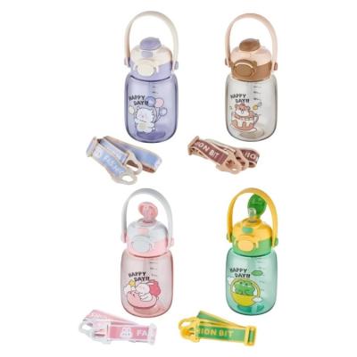 Vagon Life Vgn 2028 Boyun Askılı Matara 600Ml Happy Day (Adet)