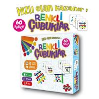 Kidssan Renkli Çubuklar Oyun Seti