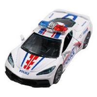 Seher Oyuncak K16b10 Çek Bırak Spor Polis Arabası Sirenli