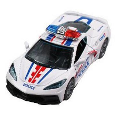 Seher Oyuncak K16b10 Çek Bırak Spor Polis Arabası Sirenli