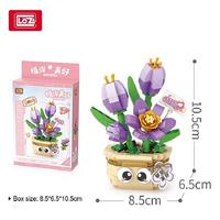 Loz 8842 Çiçek Puzzle 3 Boyutlu 380 Parça