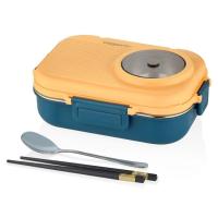 Vagon Life Bl70100 Çelik Hazneli Lunch Box Beslenme Kabı Turuncu