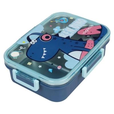 Vagon Life Bl50555-1 Çelik Hazneli Lunch Box Beslenme Kabı Dino