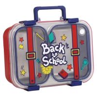 Vagon Life Vgn-7155 Paslanmaz Çelik Beslenme Kabı Lunchbox Kırmızı