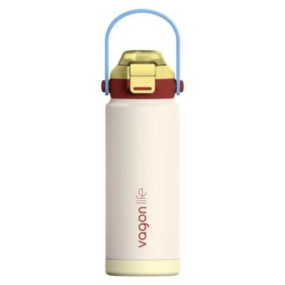 Vagon Life Vgn1108 Çelik Termos Matara 750Ml Krem
