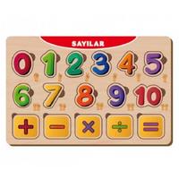 Ca Games 3207 Ahşap Puzzle Bul Tak Sayılar