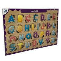Ca Games 3208 Ahşap Puzzle Bul Tak Alfabe
