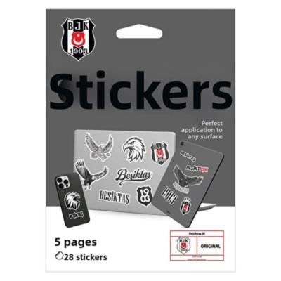 Beşiktaş 24003 Gri Sticker Paketi